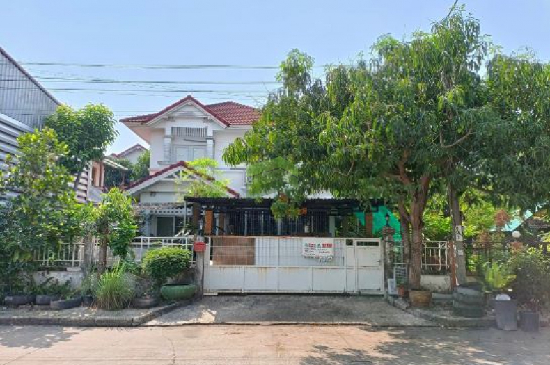 หมู่บ้านฟลอร่าวิลล์ พาร์ค ซิตี้ สุวินทวงศ์ 38 Flora Ville Park City Suwinthawong ขายด่วน บ้านเดี่ยว 2 ชั้น เนื้อที่ 65 ตร.ว ทำเลดี ราคาต่อรองได้