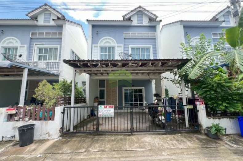 ขายทาวน์เฮ้าส์ 2 ชั้น สไตล์ยุโรป หมู่บ้านประภัสสรวิลล์ อมตะนคร หนองตำลึง เนื้อที่ 28.70 ตร.ว สวย พร้อมอยู่อาศัย