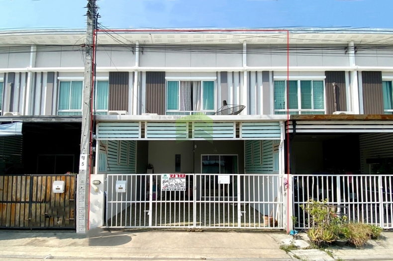 ขายทาวน์โฮม ติดถนนใหญ่ หมู่บ้านวิลเลตไลท์ รัตนาธิเบศร์ เนื้อที่ 17.50 ตร.ว ต่อเติมครบ ทำเลดี ใกล้รถไฟฟ้า