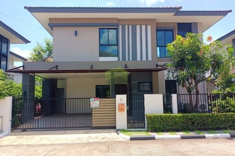 ขายบ้านเดี่ยว 2 ชั้น สไตล์ L-Shape ซีรีน Zerene เพชรเกษม พุทธมณฑลสาย3 เนื้อที่ 53.70 ตร.ว ทำเลดี ตกแต่งครบ พร้อมอยู่