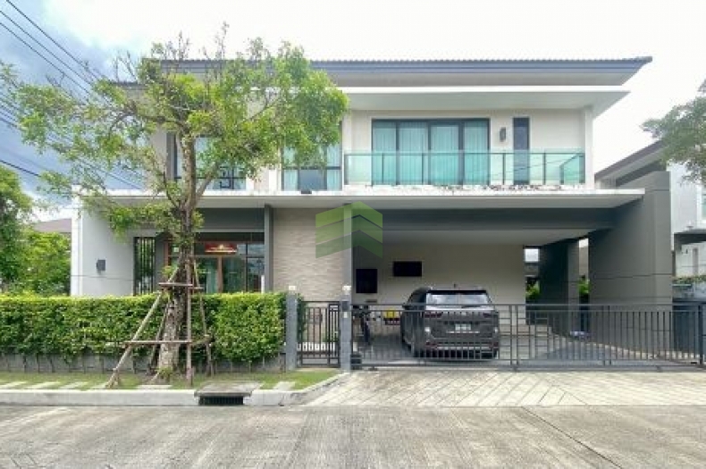 ขายบ้านหรู โครงการพรีเมี่ยม หมู่บ้านเดอะซิตี้ ราชพฤกษ์ สวนผัก 68.50 ตร.ว หันทิศใต้ ตกแต่งสวย ทำเลทอง บรรยากาศดี พร้อมอยู่