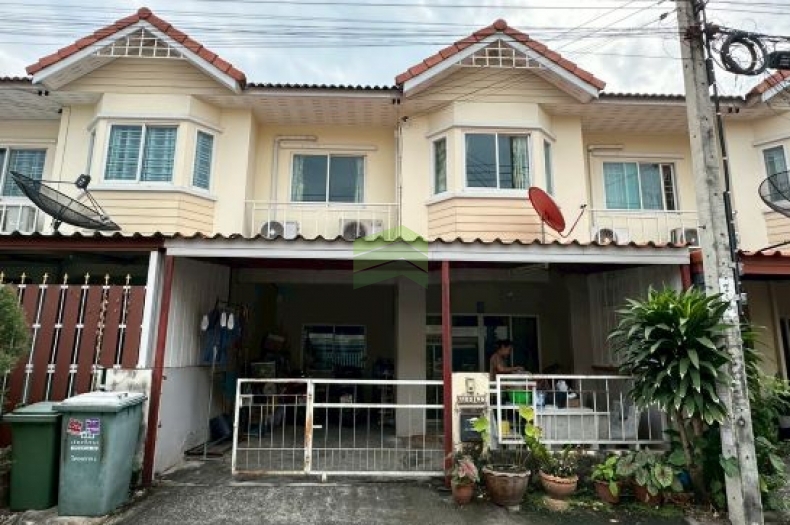 หมู่บ้านพิศาลเทียนทะเล 20 โครงการ 2 ขายด่วน ทาวน์เฮ้าส์ 2 ชั้น เนื้อที่ 19.90 ตร.ว ต่อเติมครบ ทำเลดี ใกล้พระราม2