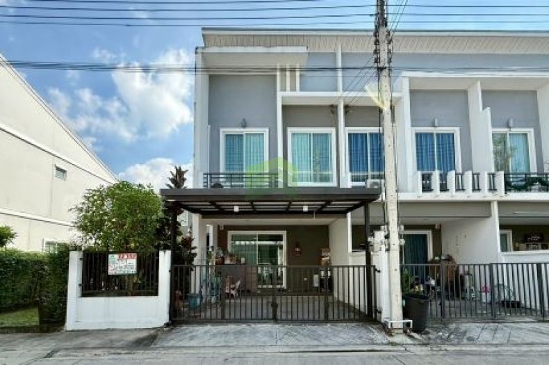 ขายทาวน์โฮม 2 ชั้น หมู่บ้าน โมดิวิลล่า รังสิต2 Modi Villa Rangsit2 เนื้อที่ 25.40 ตร.ว แปลงริม แต่งสวย พร้อมอยู่ เดินทางสะดวก 