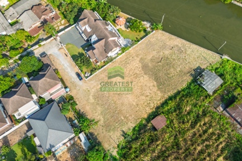 ที่ดินสวนผัก ติดคลองมหาสวัสดิ์ 