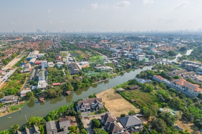 ที่ดินสวนผัก ติดคลองมหาสวัสดิ์ 