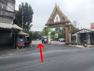 เส้นทางเข้าสู่ที่ดินบริเวณซอยวัดศรีเรืองบุญ ปลายบาง 