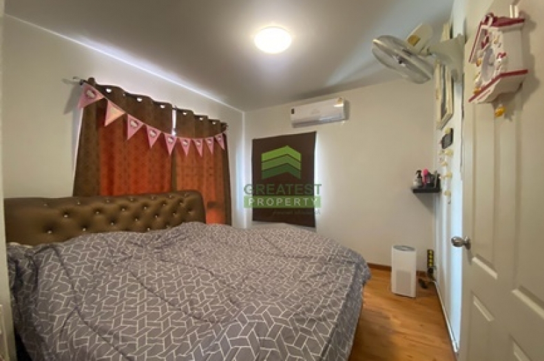ห้องนอนบ้านเดี่ยว เดอะทรัสต์ สุวรรณภูมิ เทพารักษ์