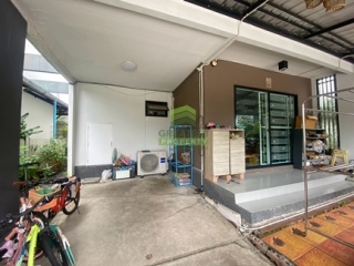หน้าบ้าน บ้านเดี่ยว เดอะทรัสต์ สุวรรณภูมิ