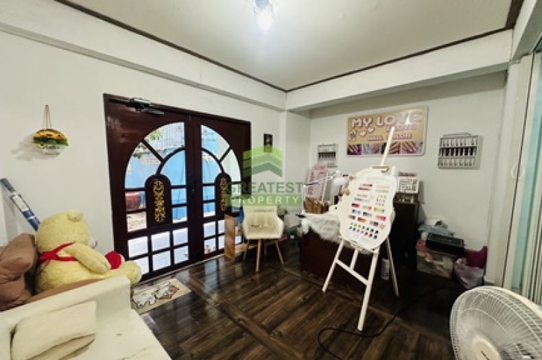 ห้องนั่งเล่นบ้านเดี่ยวดอนเมือง