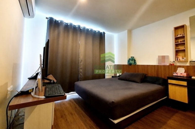 ห้องนอนคอนโดยูดีไลท์ รัตนาธิเบศร์