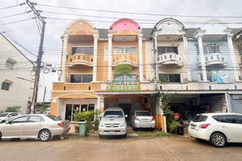 อาคารพาณิชย์ 3 ชั้น หมู่บ้านวิโรจน์วิลล์ ถนน 345 บางบัวทอง