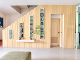 ห้องรับแขกตกแต่ง Built-in วิสต้า อเวนิว เพชรเกษม 81