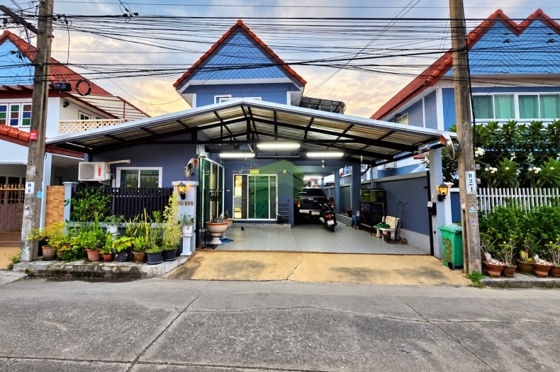 บ้านเดี่ยว 2 ชั้น หมู่บ้านลานทอง ติวานนท์–ปากเกร็ด เนื้อที่ 50 ตร.ว ใกล้ MRT ปากเกร็ด