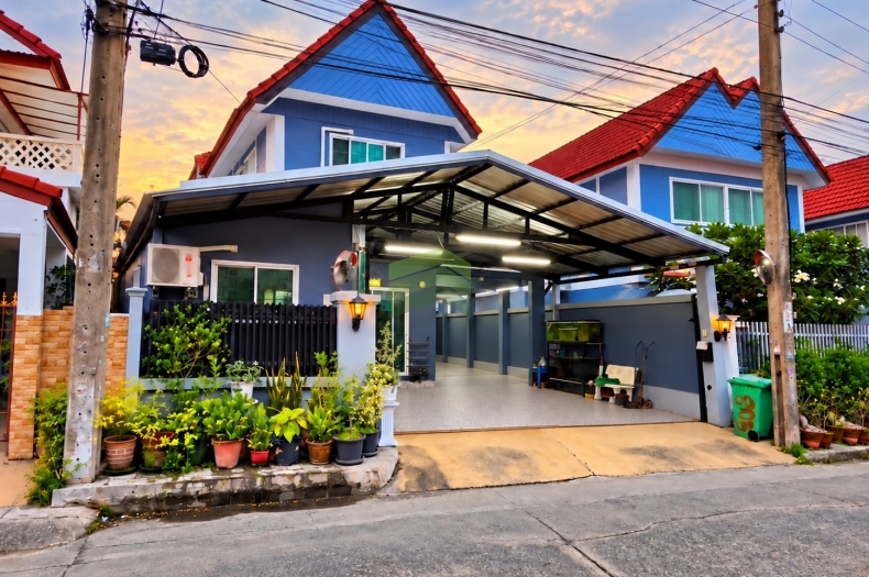 บ้านเดี่ยว 2 ชั้น หมู่บ้านลานทอง ติวานนท์–ปากเกร็ด เนื้อที่ 50 ตร.ว ใกล้ MRT ปากเกร็ด